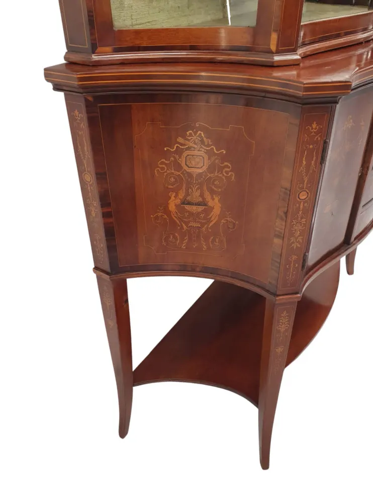  An Exceptional Edwardian Display Case Attributed to Edward and Roberts