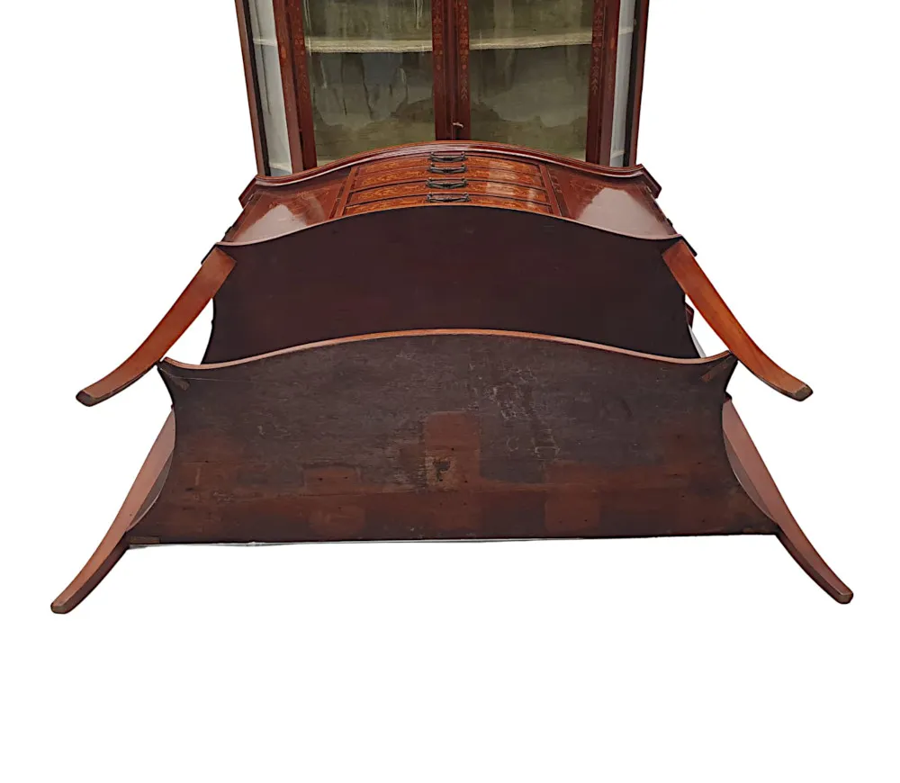  An Exceptional Edwardian Display Case Attributed to Edward and Roberts