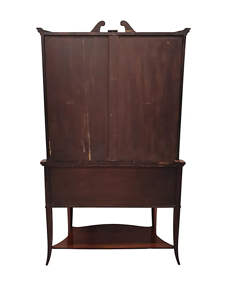  An Exceptional Edwardian Display Case Attributed to Edward and Roberts