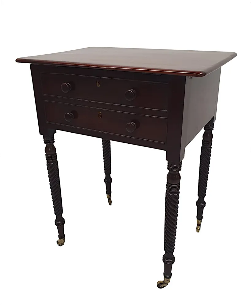 A Very Fine Early 19th Century Irish Regency Occasional Table 