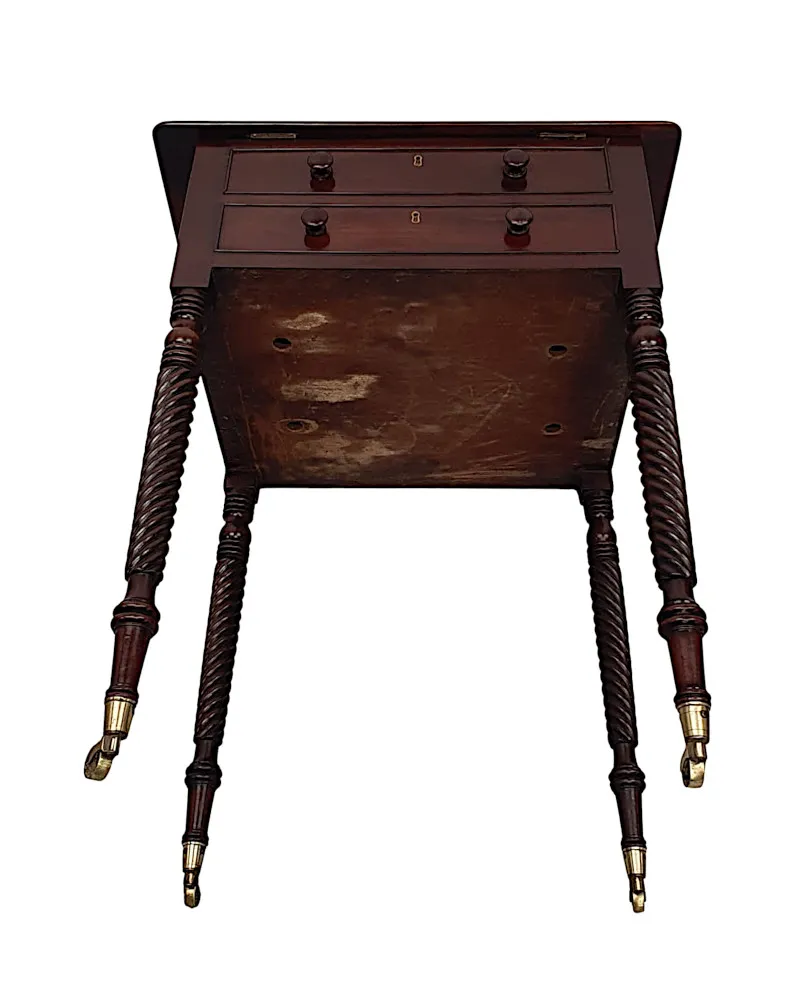 A Very Fine Early 19th Century Irish Regency Occasional Table 