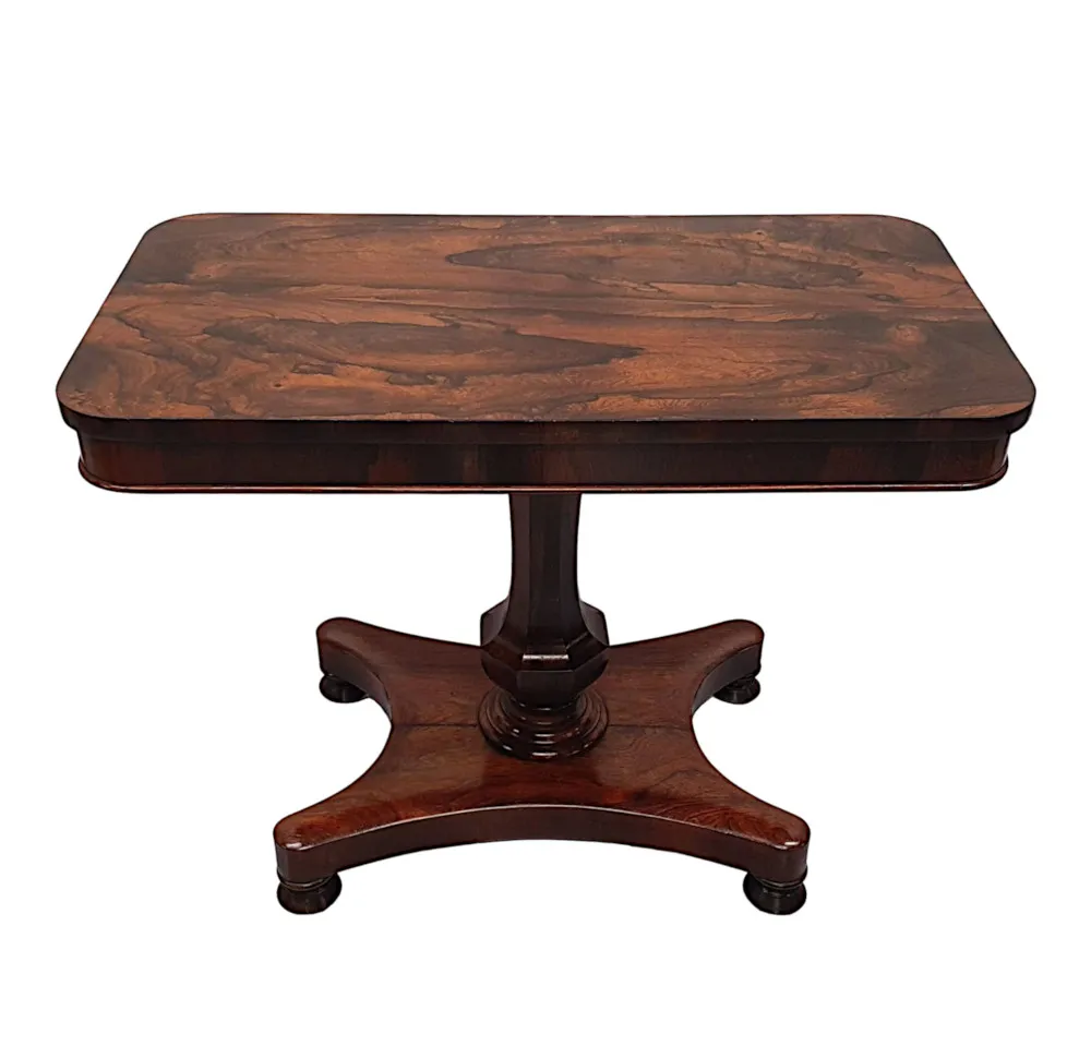 A Gorgeous Early 19th Century Fruitwood Occasional or Centre Table