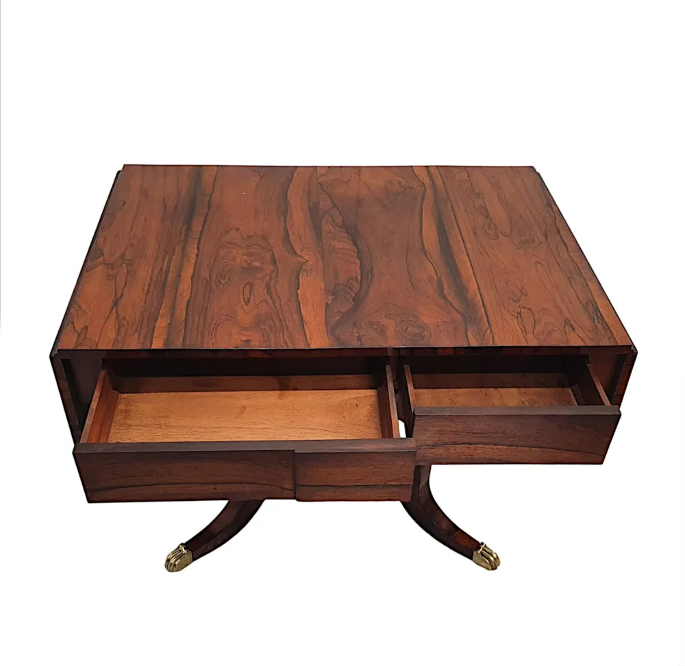 A Fine Early 19th Century Regency Sofa Table