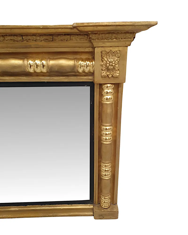  A Gorgeous Early 19th Century Giltwood Mirror