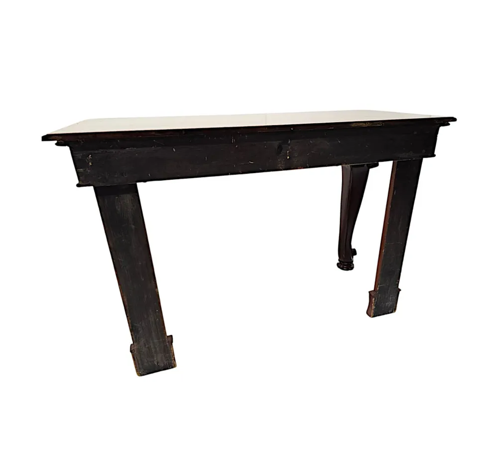  A Very Fine 19th Century Mahogany Console Table 