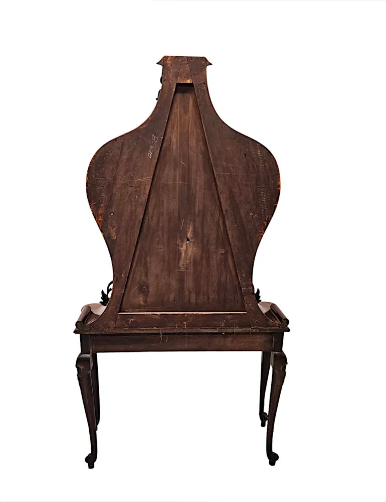 A Very Rare and Fine Unusual 19th Century Pair of Mahogany Bookcases or Display cases