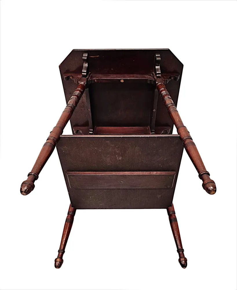 A Fabulous Edwardian Inlaid Occasional or Lamp Table 