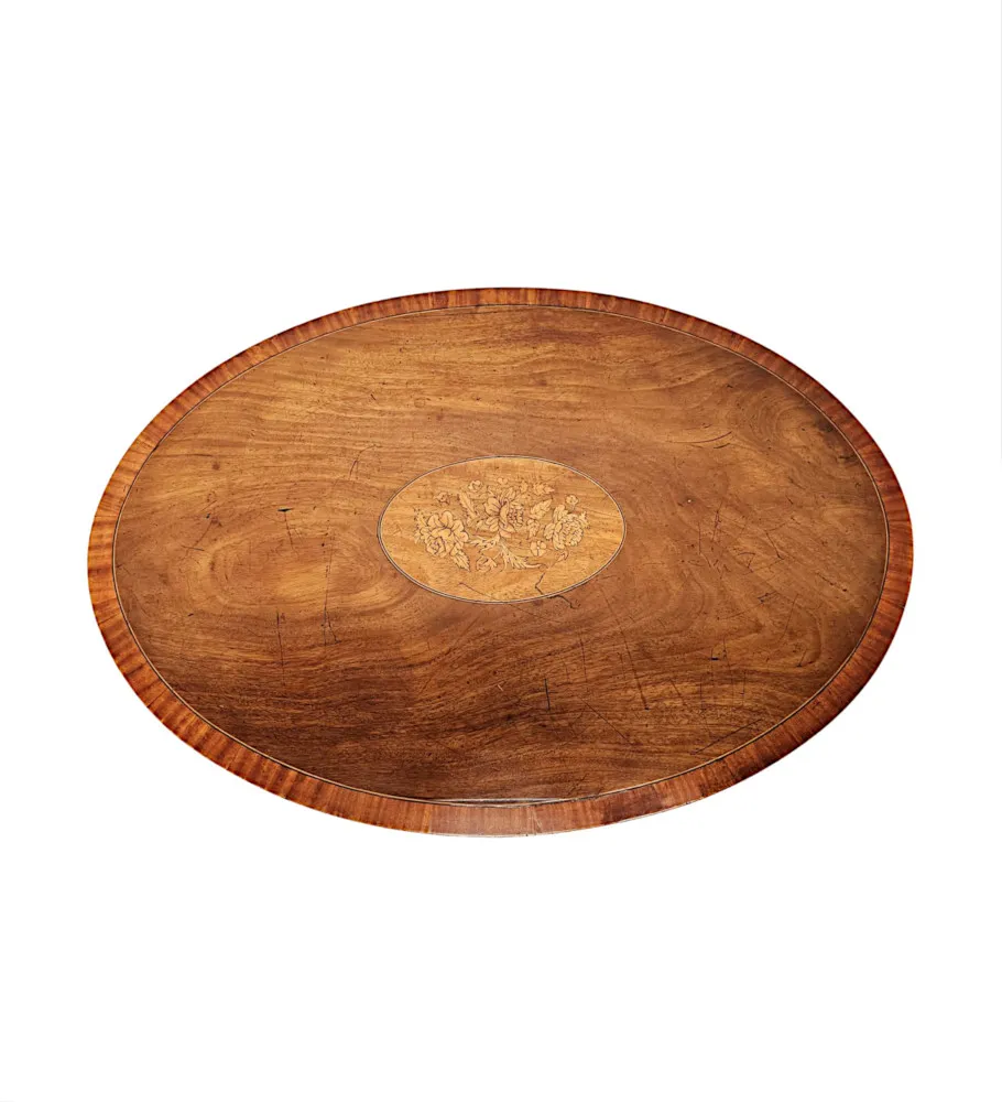 A Fabulous Edwardian Mahogany Occasional or Lamp Table