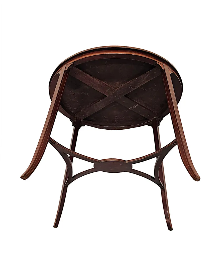 A Fabulous Edwardian Mahogany Occasional or Lamp Table