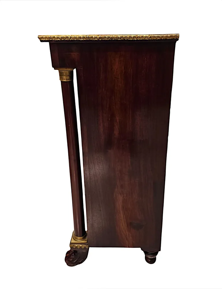  A Stunning Pair of 19th Century Pier or Side Cabinets