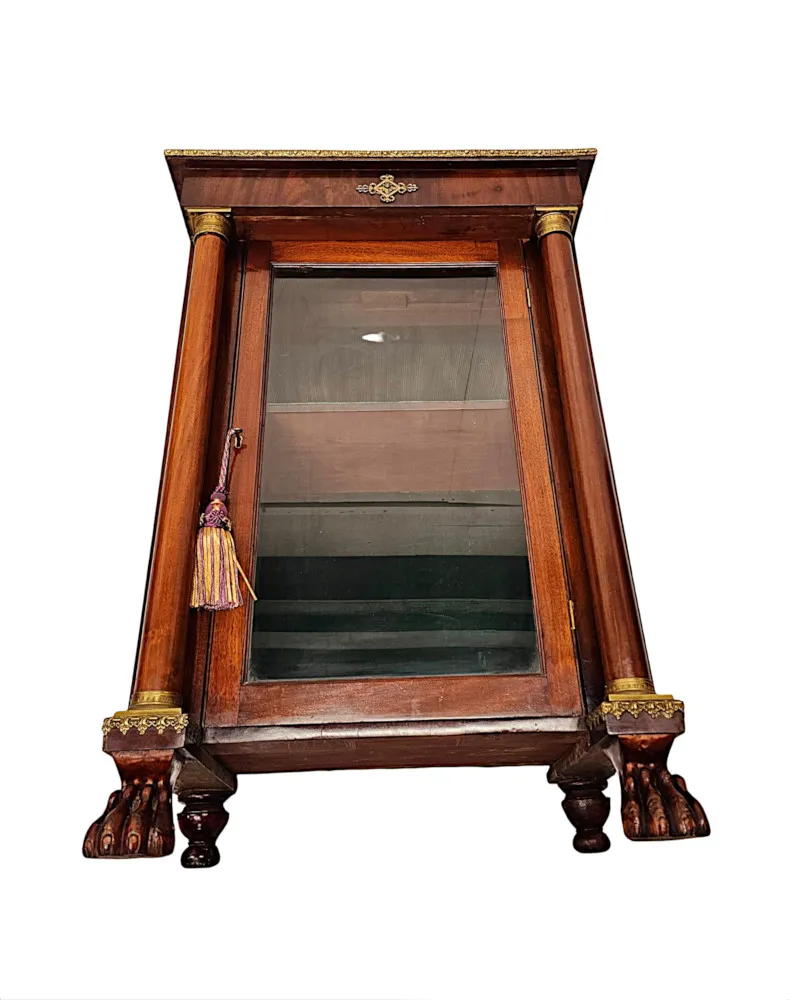  A Stunning Pair of 19th Century Pier or Side Cabinets
