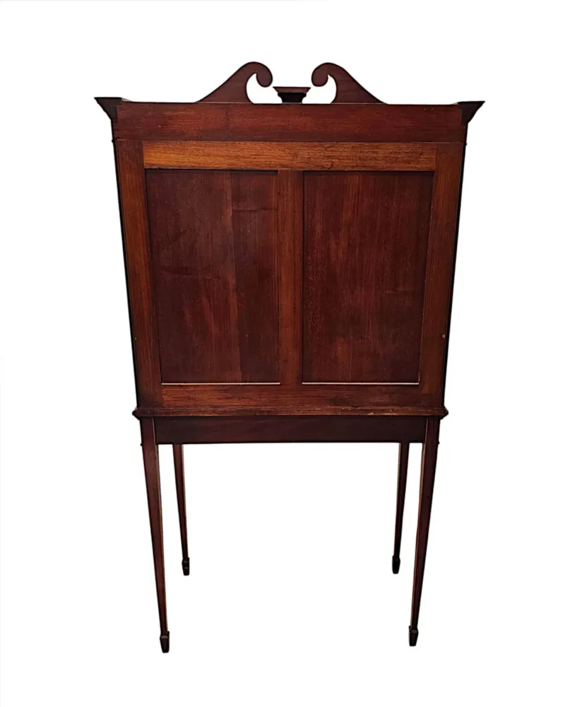  A Very Rare Pair of Edwardian Pier Cabinets or Bookcases after Edward and Roberts