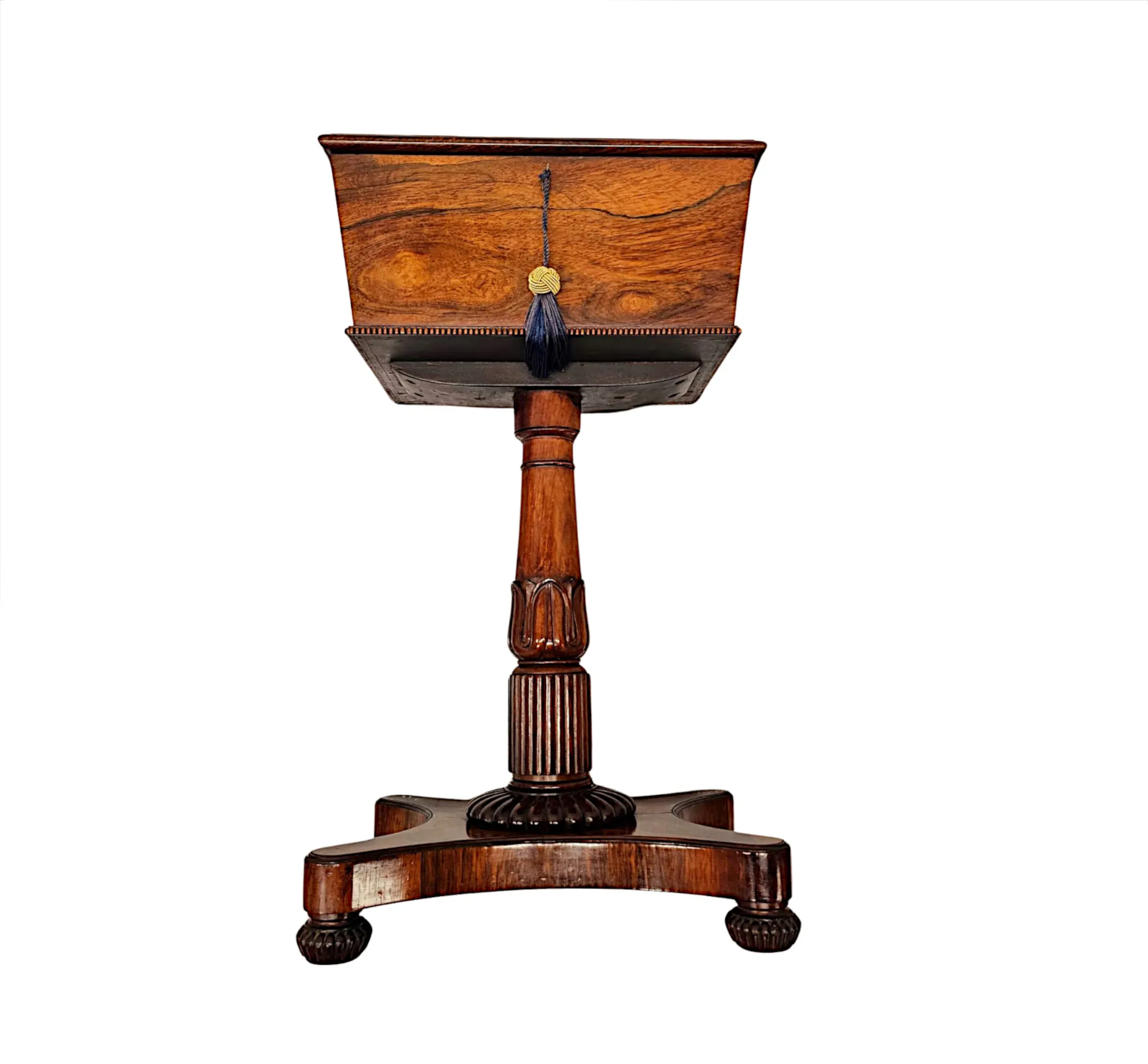 A Very Rare Early 19th Century Georgian Teapoy