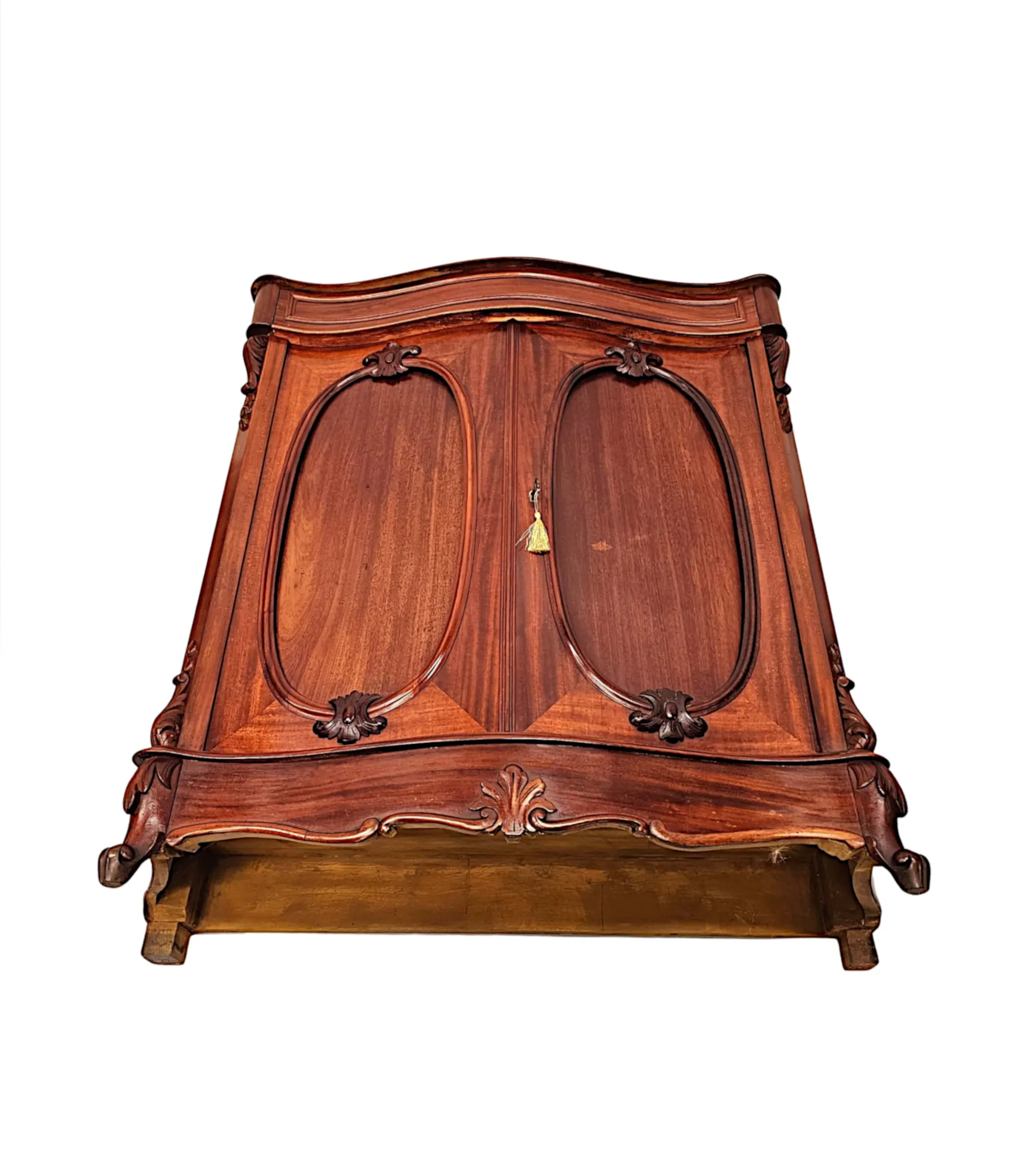 A Stunning Pair of 19th Century Two Door Side Cabinets