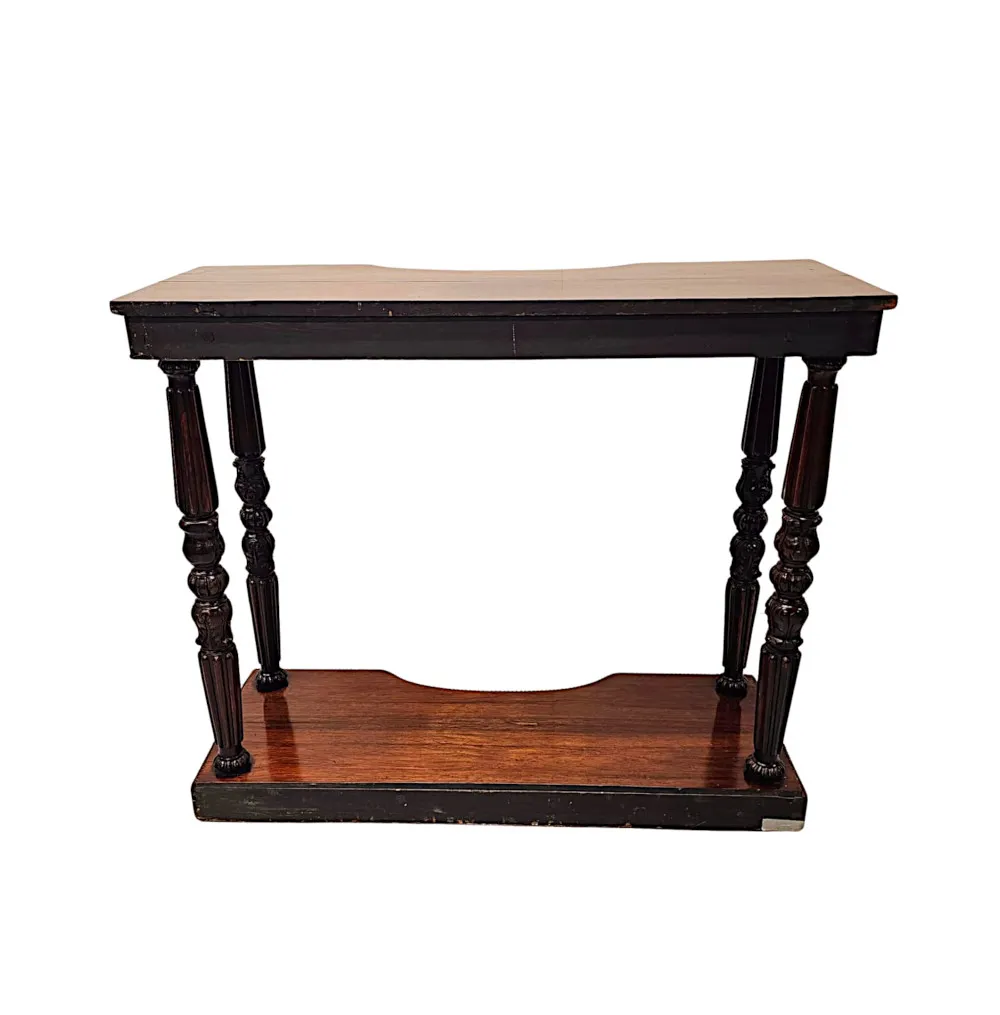 A Stunning Early 19th Century Regency Console Table 