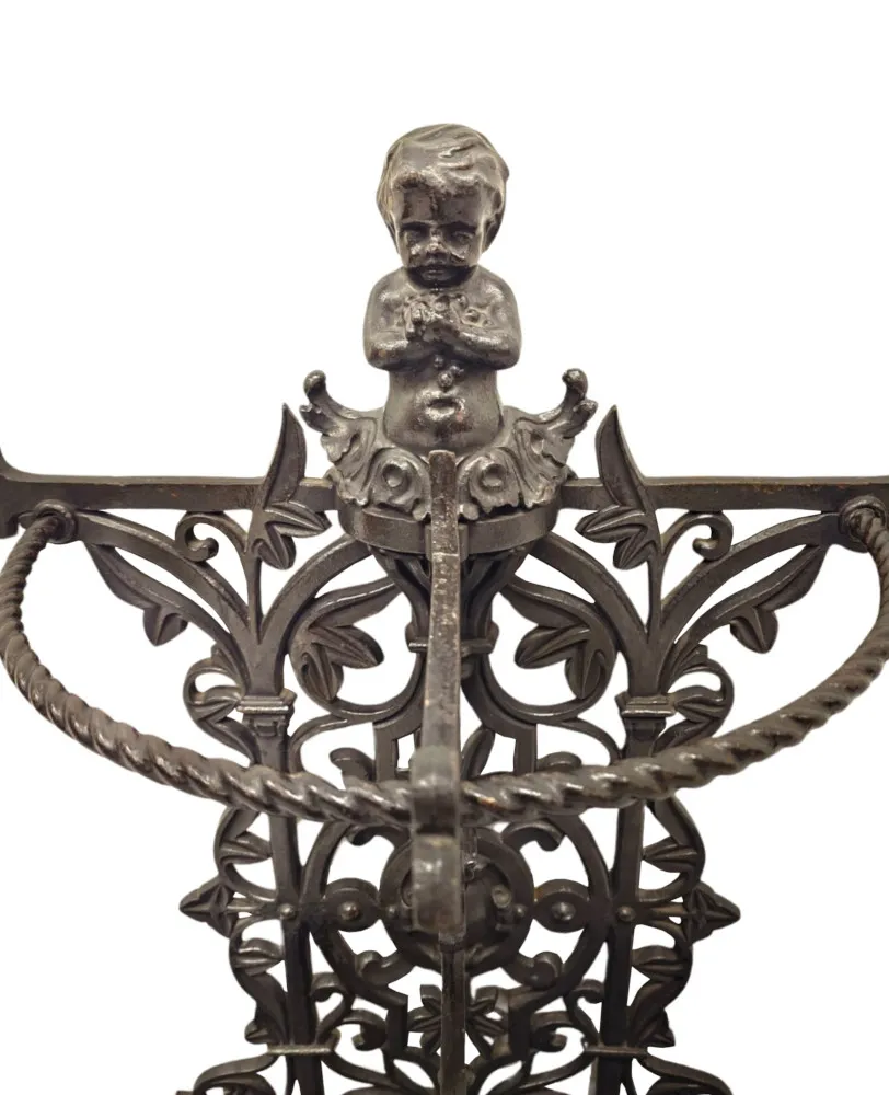  A Stunning 19th Century Cast Iron Umbrella or Stick Stand