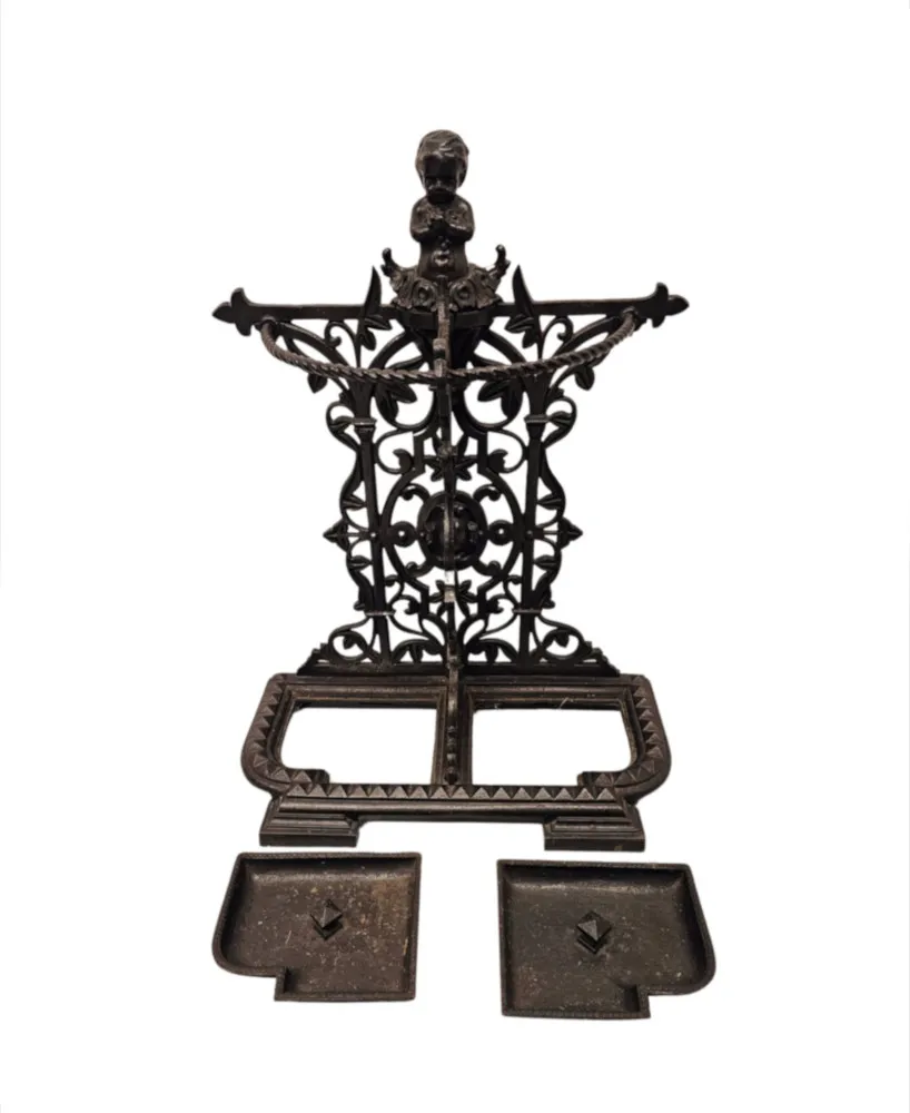  A Stunning 19th Century Cast Iron Umbrella or Stick Stand