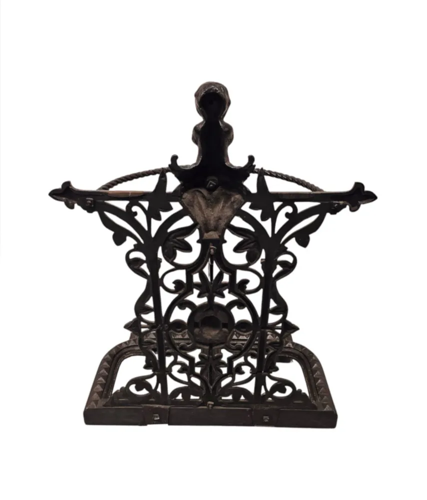  A Stunning 19th Century Cast Iron Umbrella or Stick Stand