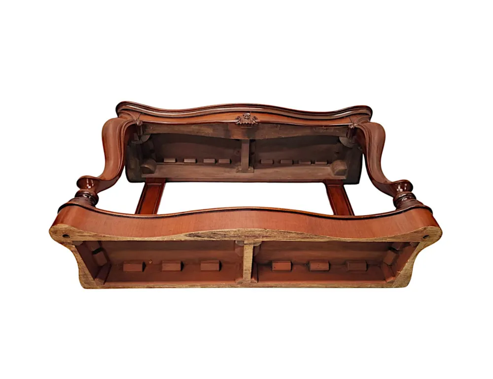  A Very Rare Pair of 19th Century Cabriole Leg Console Tables