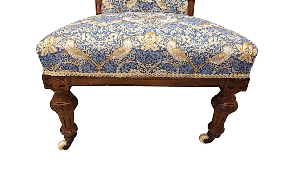 A Gorgeous 19th Century Nursing Chair