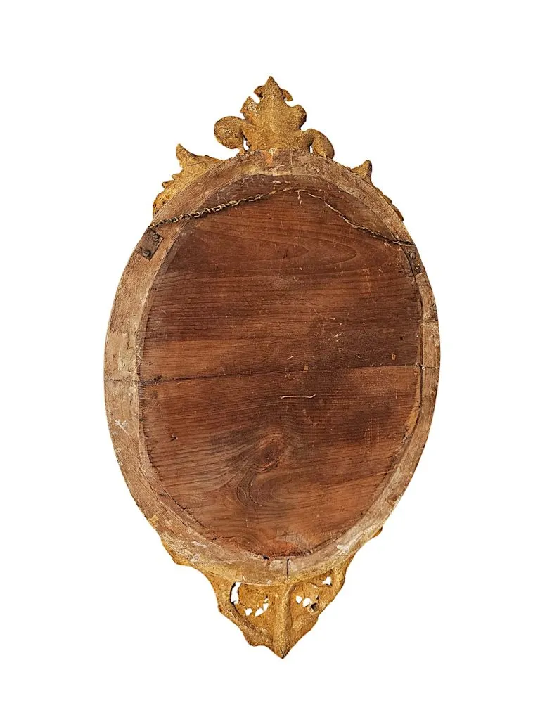 A Fabulous 19th Century Giltwood Pair of Neat Size Pier Mirrors