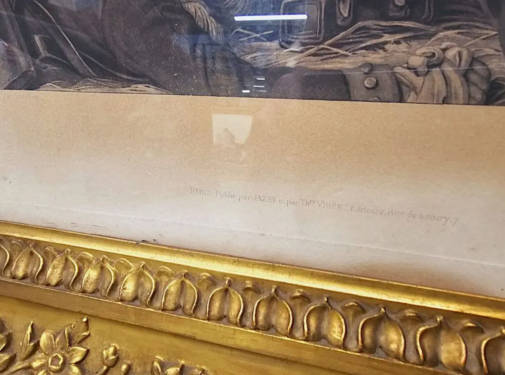 A Very Fine 19th Century Set of Three Massive Prints of Napoleon