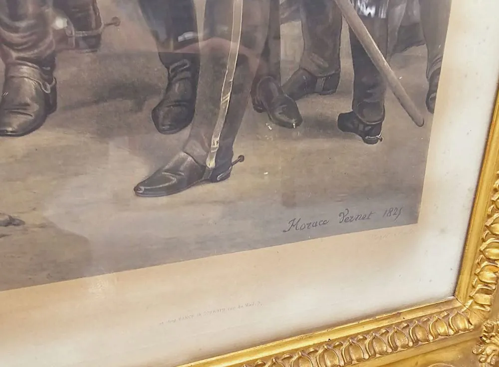 A Very Fine 19th Century Set of Three Massive Prints of Napoleon