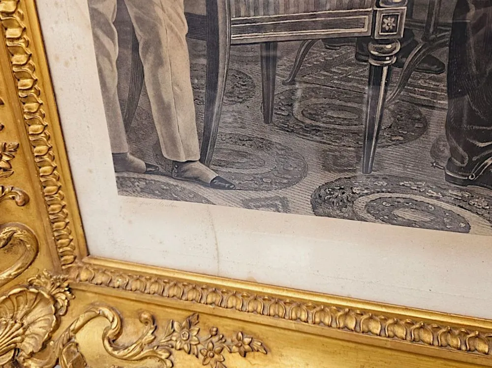 A Very Fine 19th Century Set of Three Massive Prints of Napoleon
