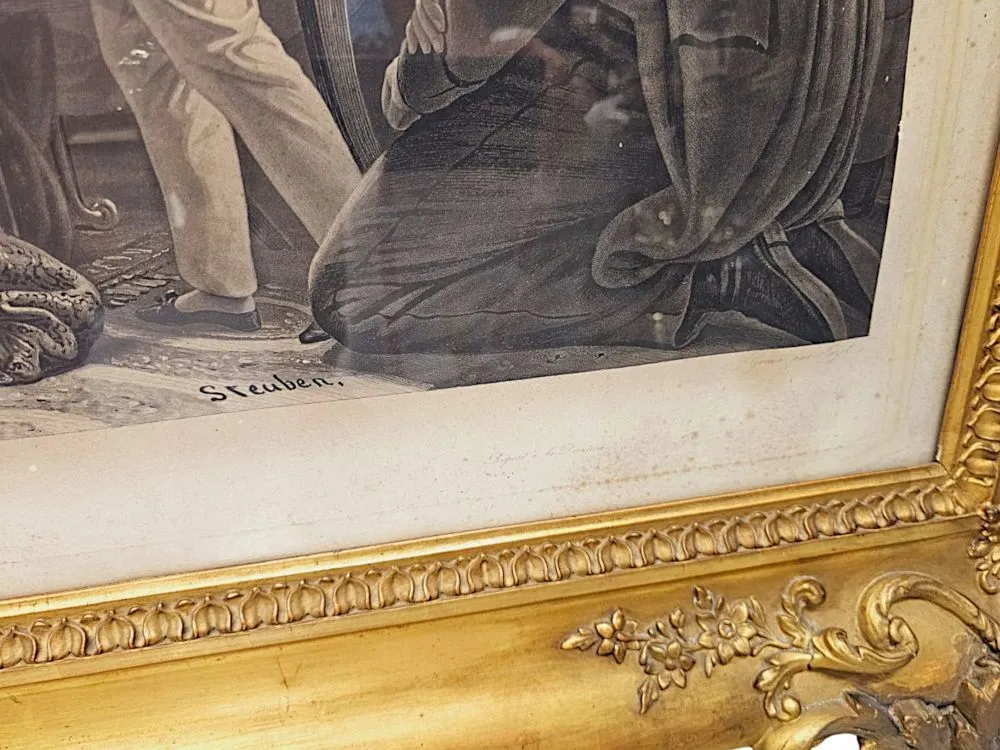 A Very Fine 19th Century Set of Three Massive Prints of Napoleon