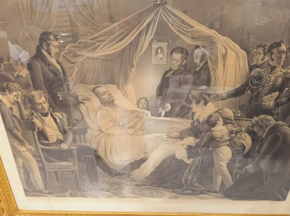 A Very Fine 19th Century Set of Three Massive Prints of Napoleon
