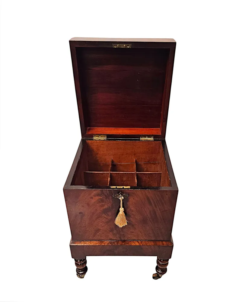 A Very Fine Early 19th Century Irish Cellarette
