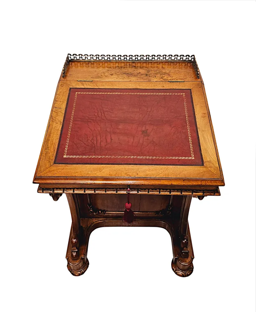  A Very Fine Early 19th Century William IV Davenport In the Manner of 'Strahan' of Dublin