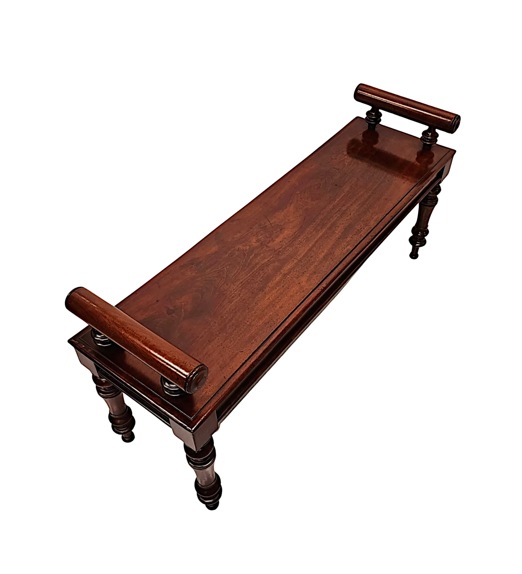A Very Rare 19th Century Hall Bench