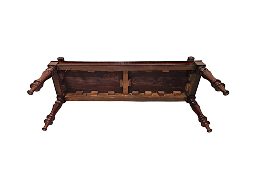 A Very Rare 19th Century Hall Bench