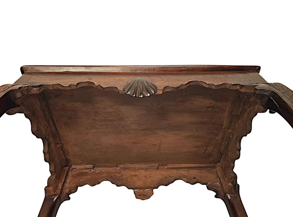A Very Fine 19th Century Irish Silver Table in the Georgian Manner