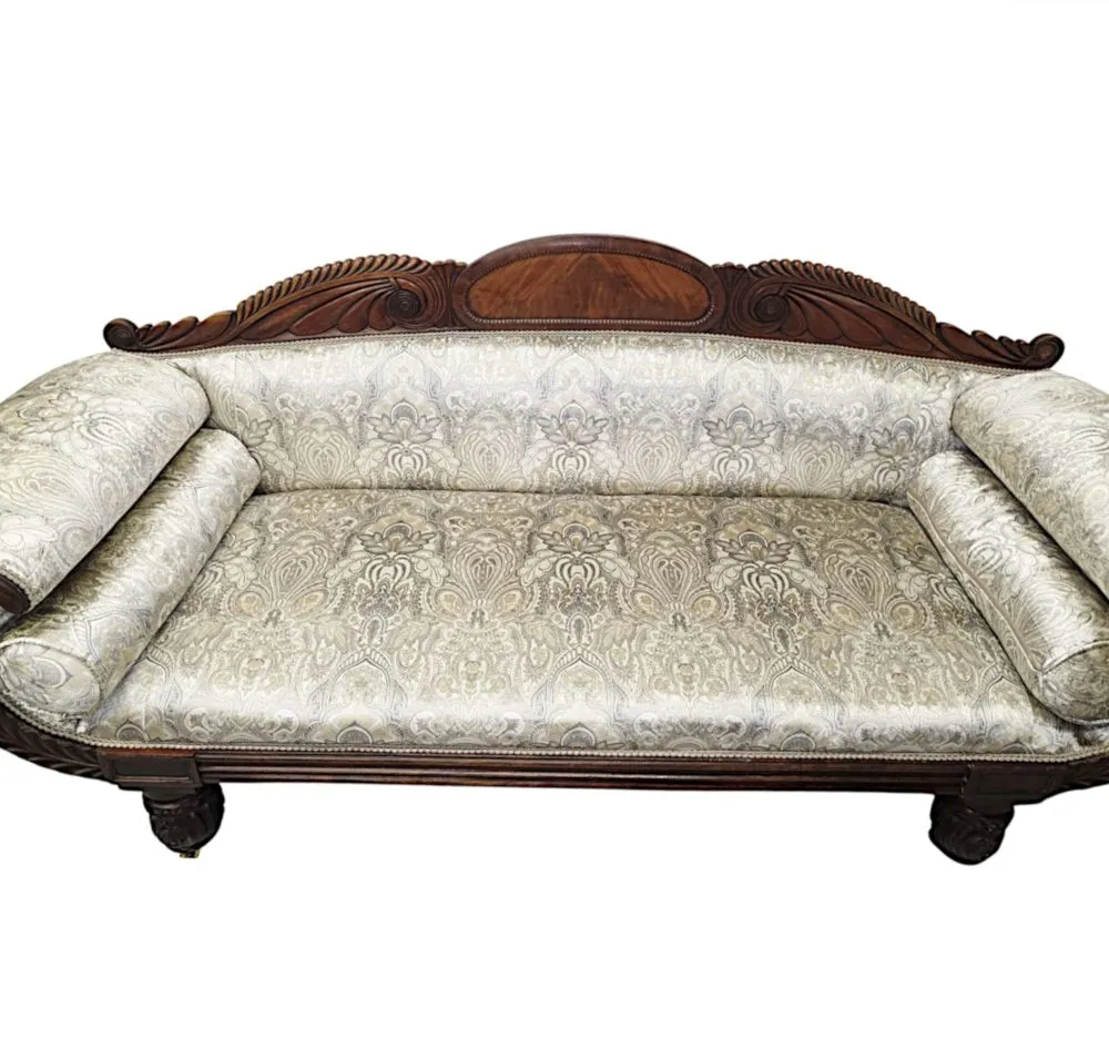 A Very Fine Early 19th Century Irish William IV Double Ended Sofa