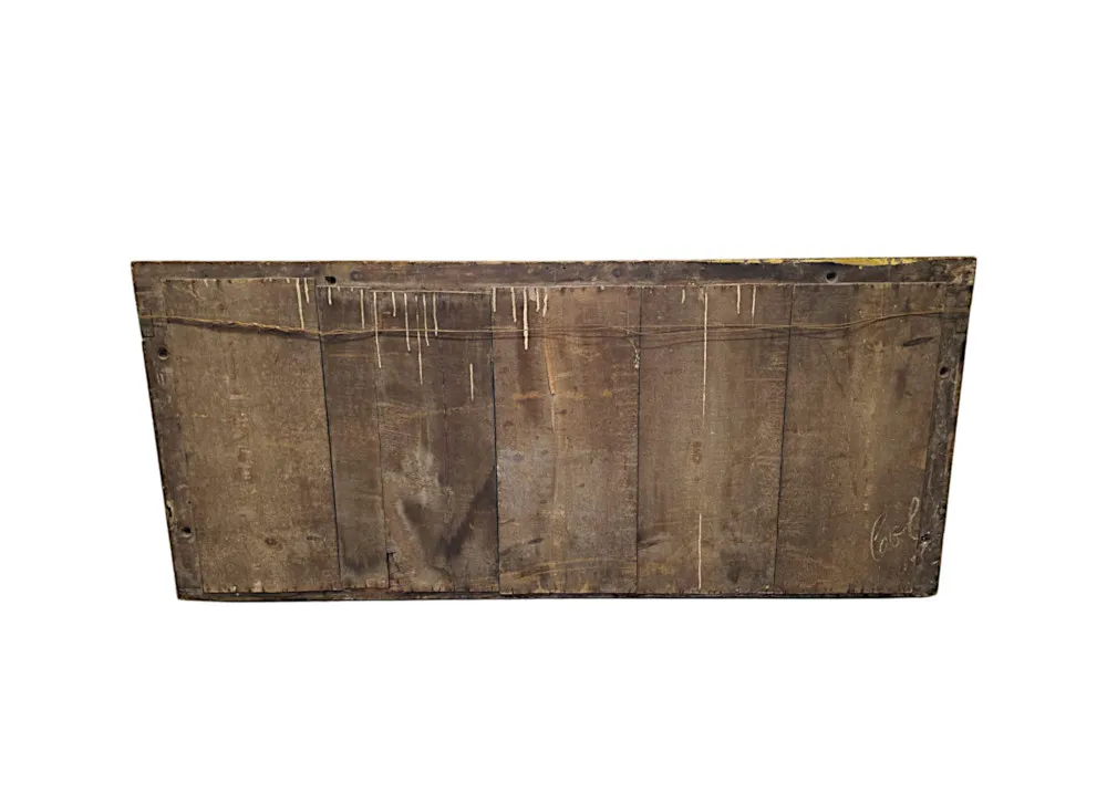 A Very Rare Early 19th Century Regency Compartmental Overmantel Mirror
