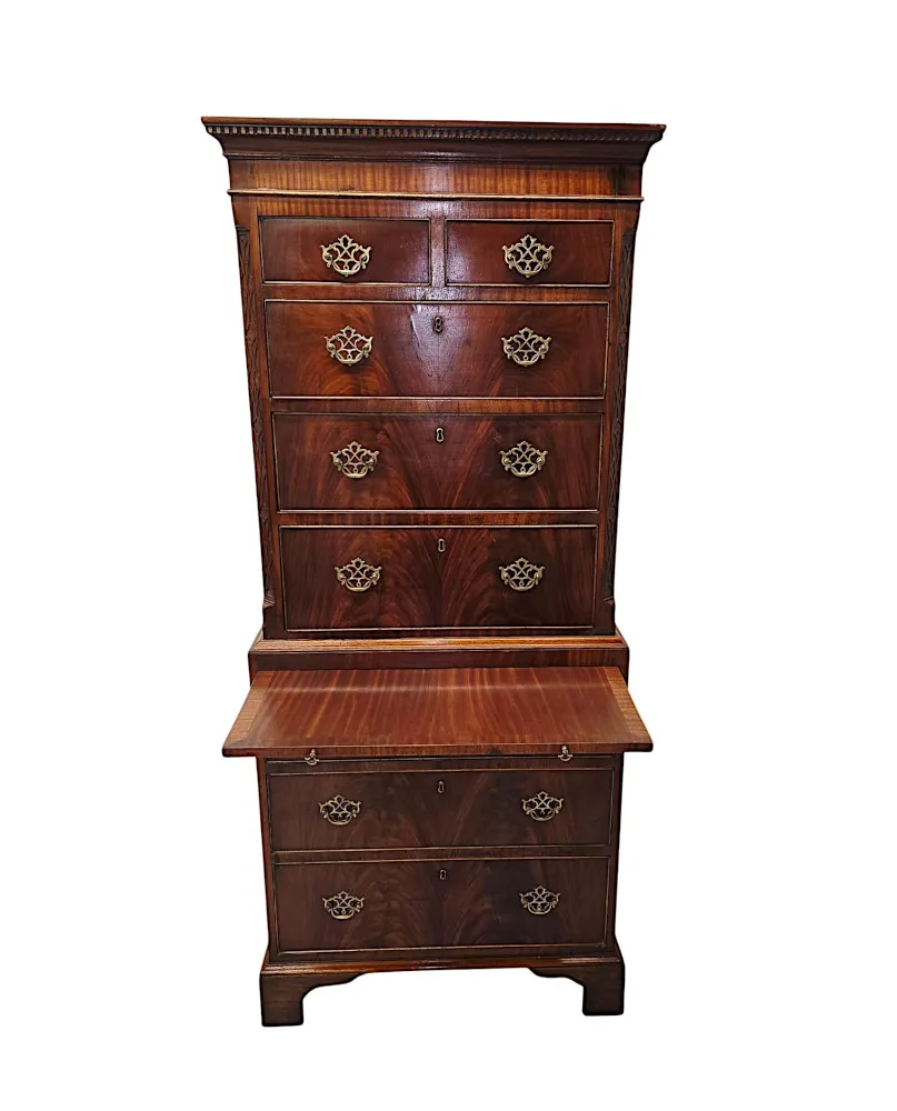 A Fabulous Edwardian Neat Size Chest on Chest