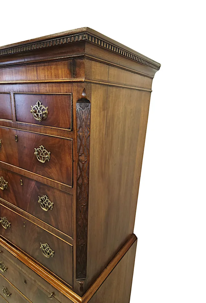 A Fabulous Edwardian Neat Size Chest on Chest
