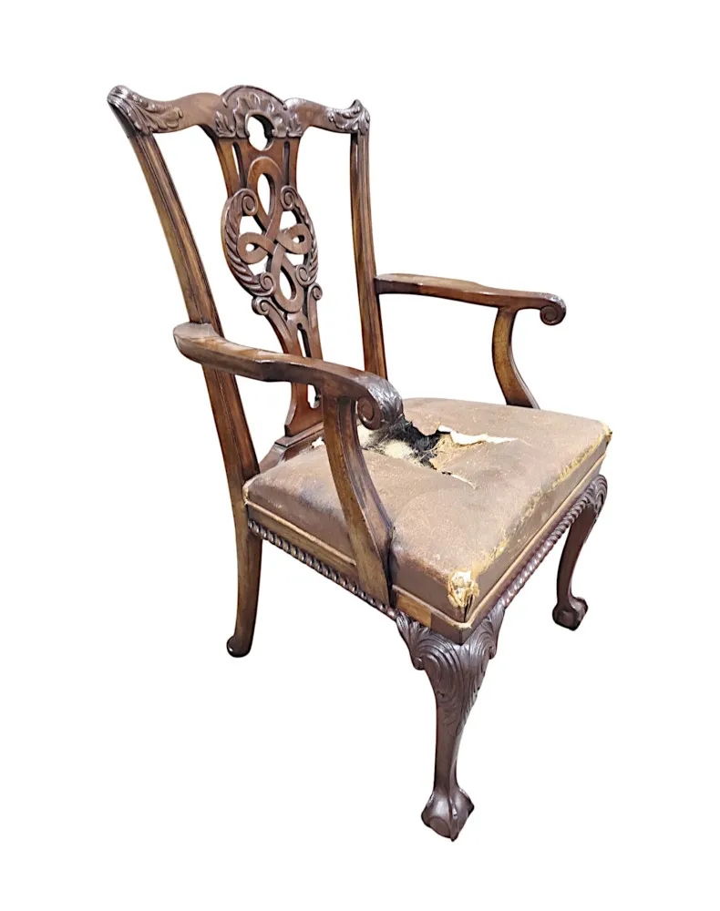 A Very Rare 19th Century Irish Harlequin Set of Twenty Four Dining Chairs Attributed to 'Butlers' of Dublin