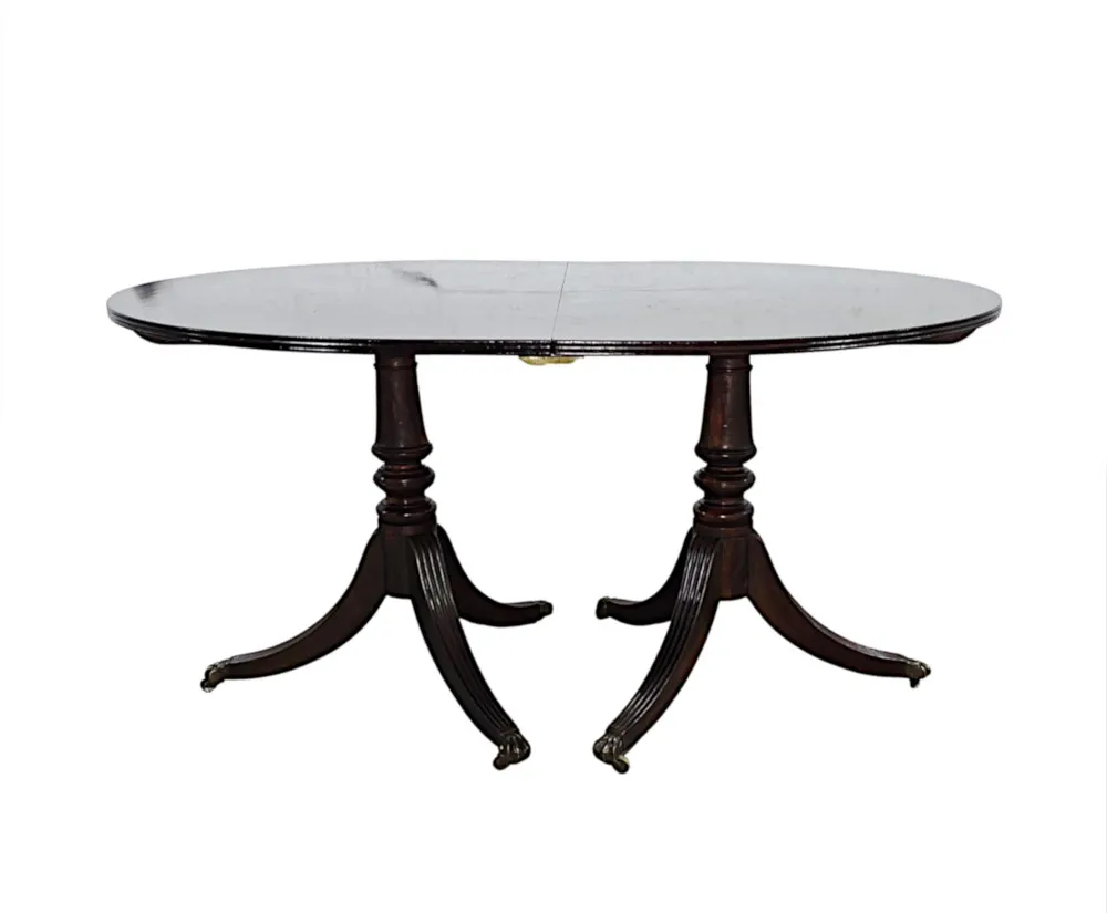 A Fabulous 19th Century Triple Pod Extendable Dining Table