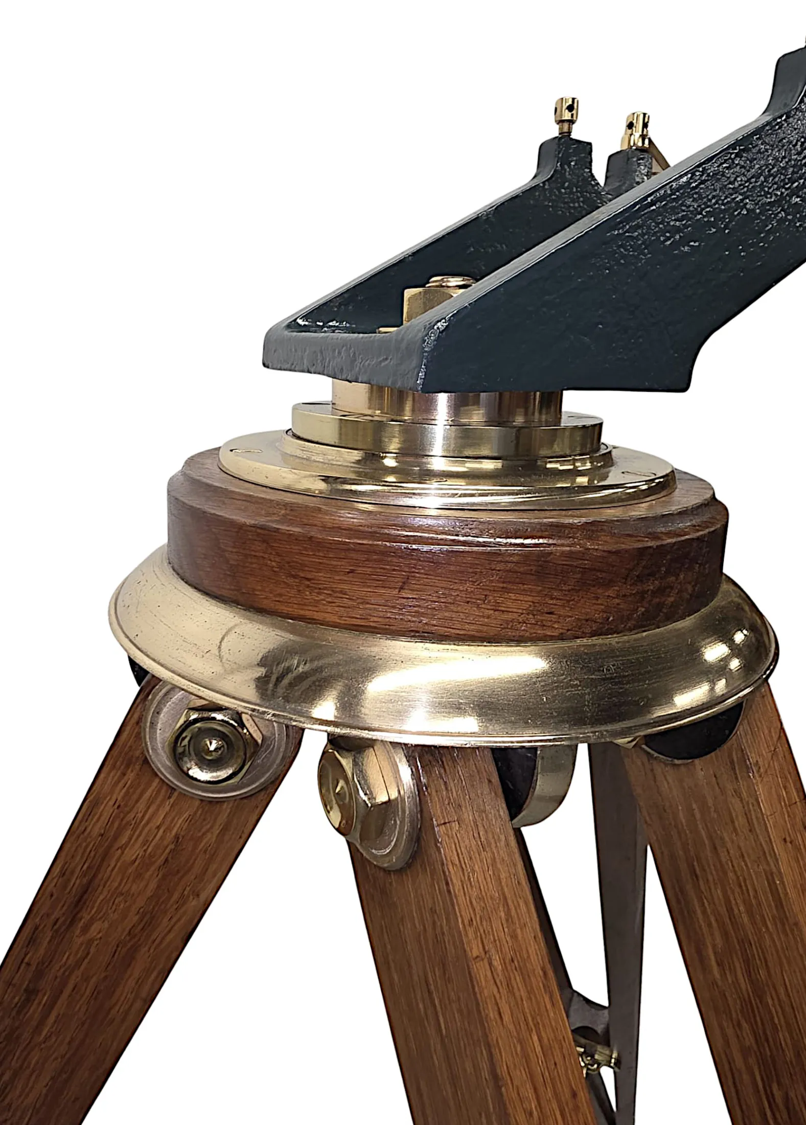 A Very Rare 19th Century Four Inch Diameter Telescope by 'Steward of London'