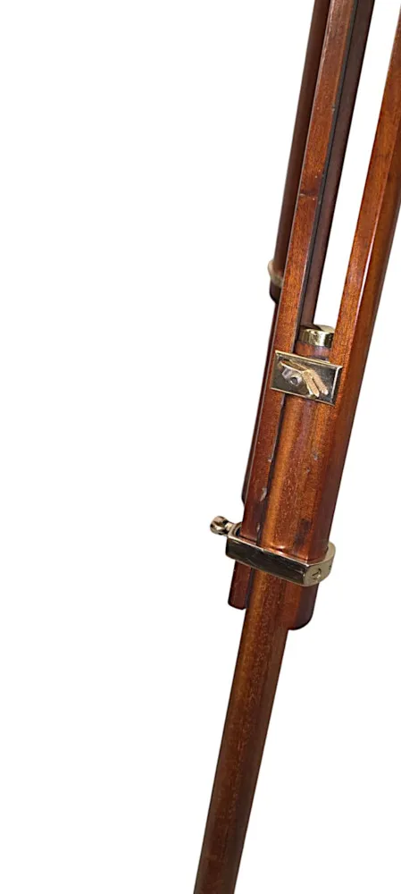 A Fabulous Early 20th Century Brass Telescope by Clarkson, London 