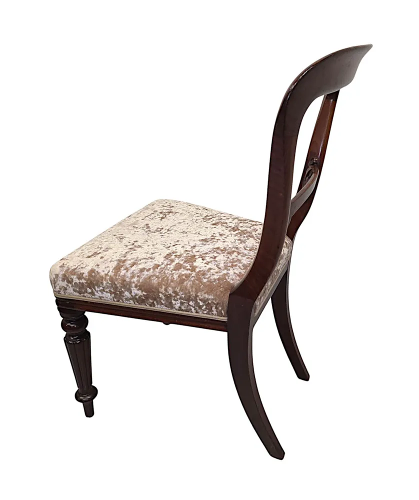 A Very Rare Fully Restored 19th Century Set of Twelve Dining Chairs Attributed to Gillows