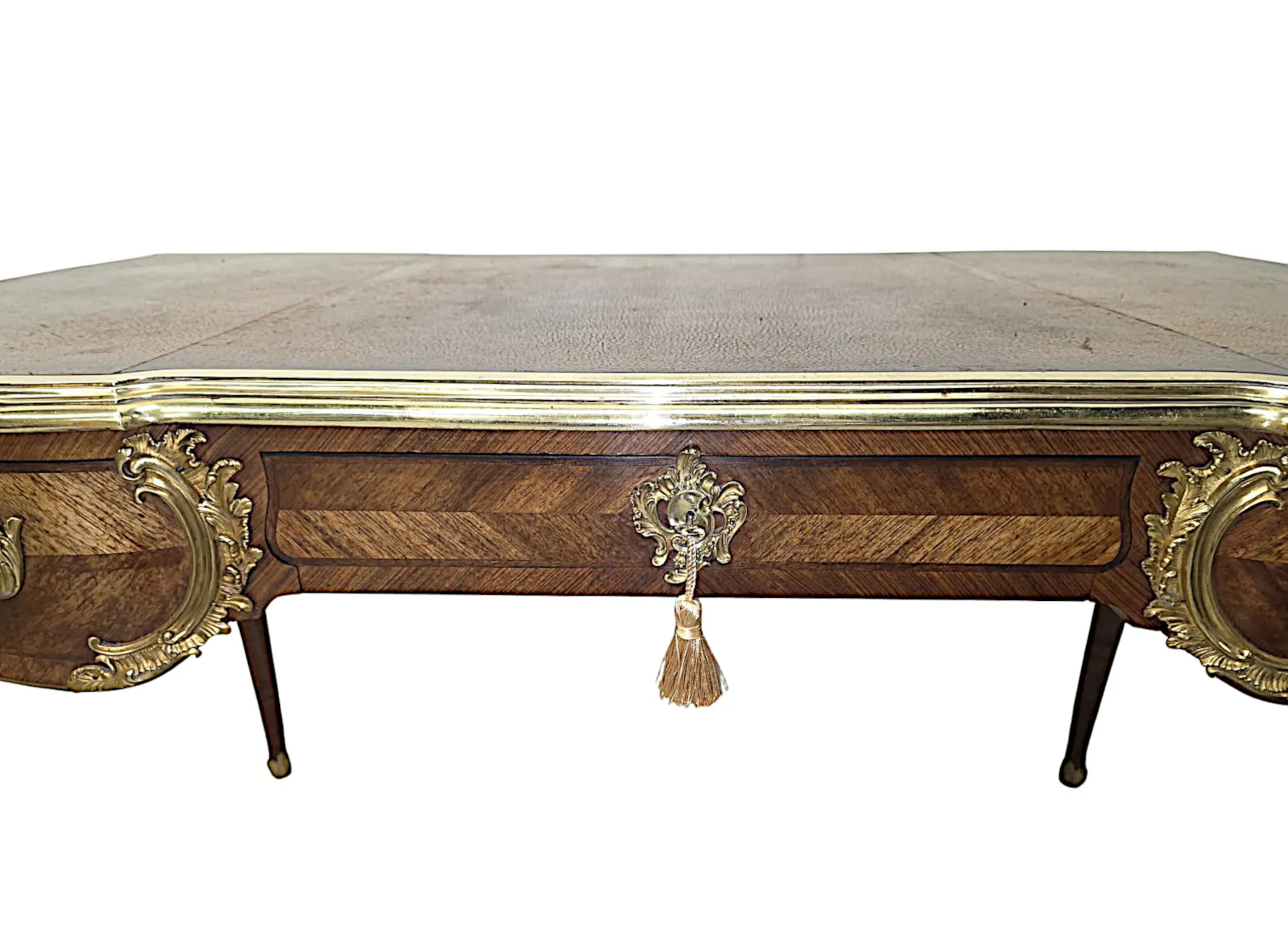 An Exceptionally Rare 19th Century French Bureau Plat