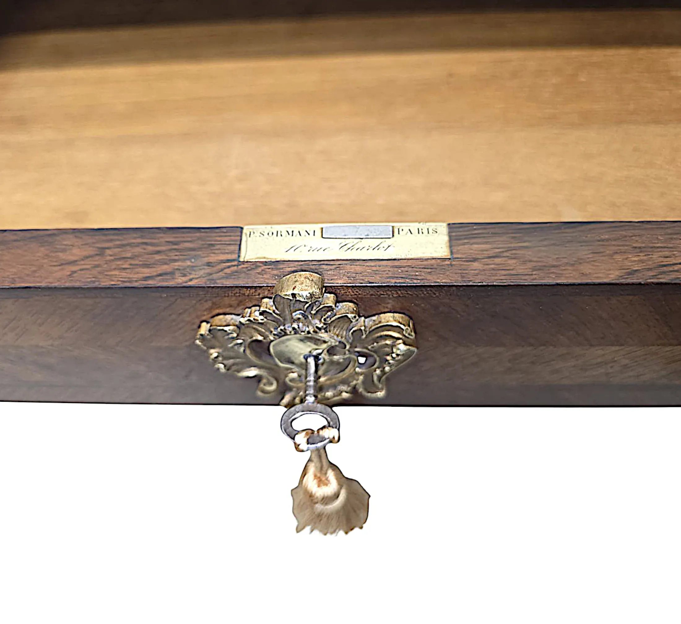 An Exceptionally Rare 19th Century French Bureau Plat