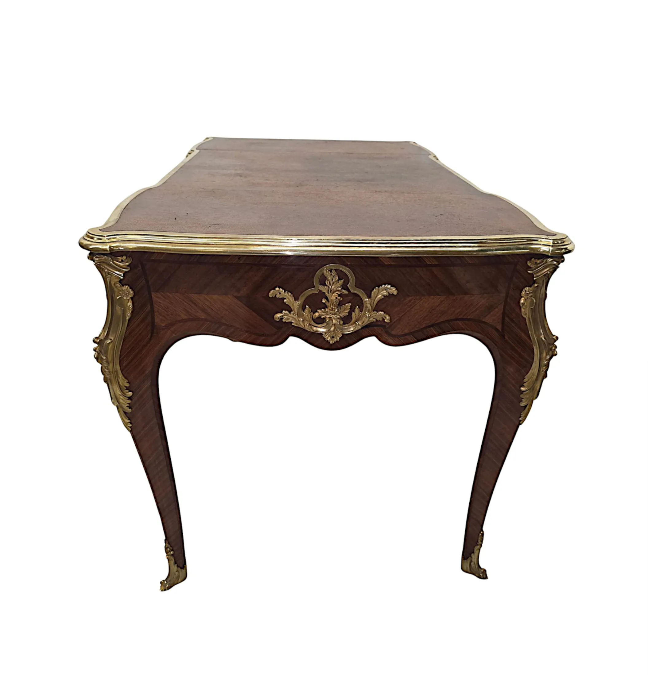 An Exceptionally Rare 19th Century French Bureau Plat