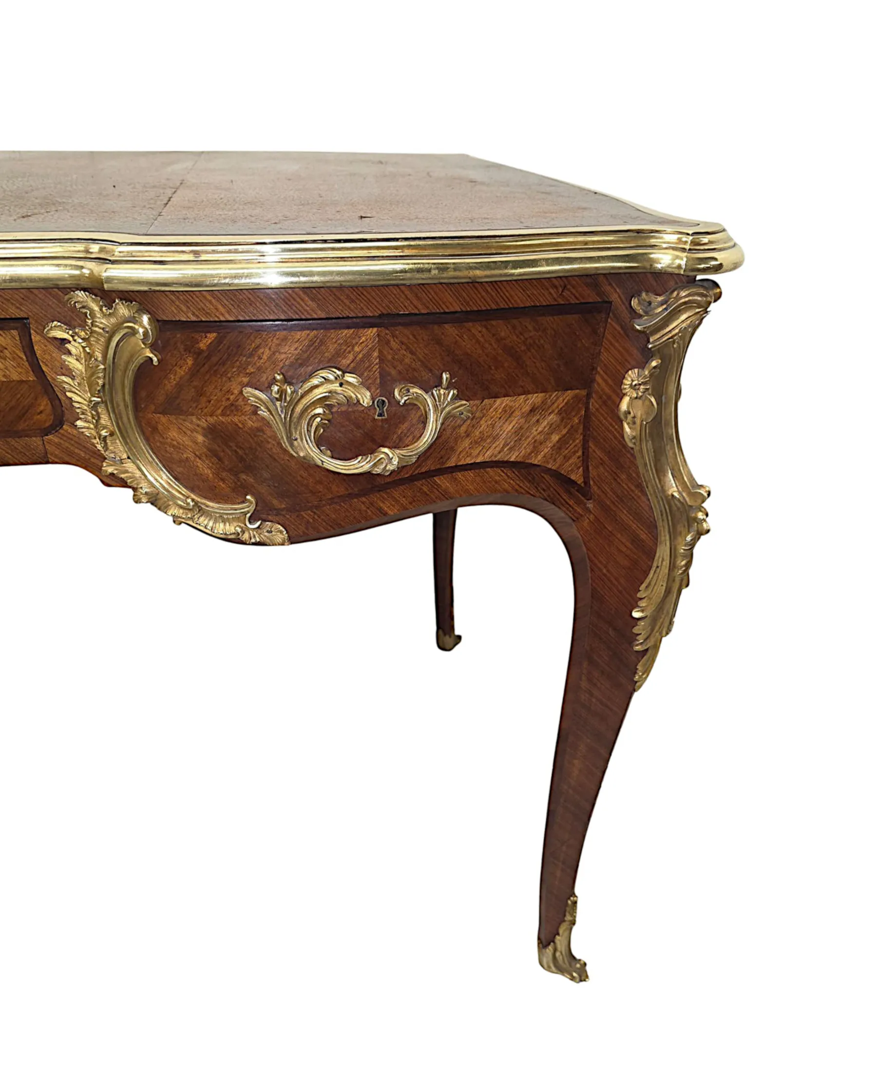 An Exceptionally Rare 19th Century French Bureau Plat