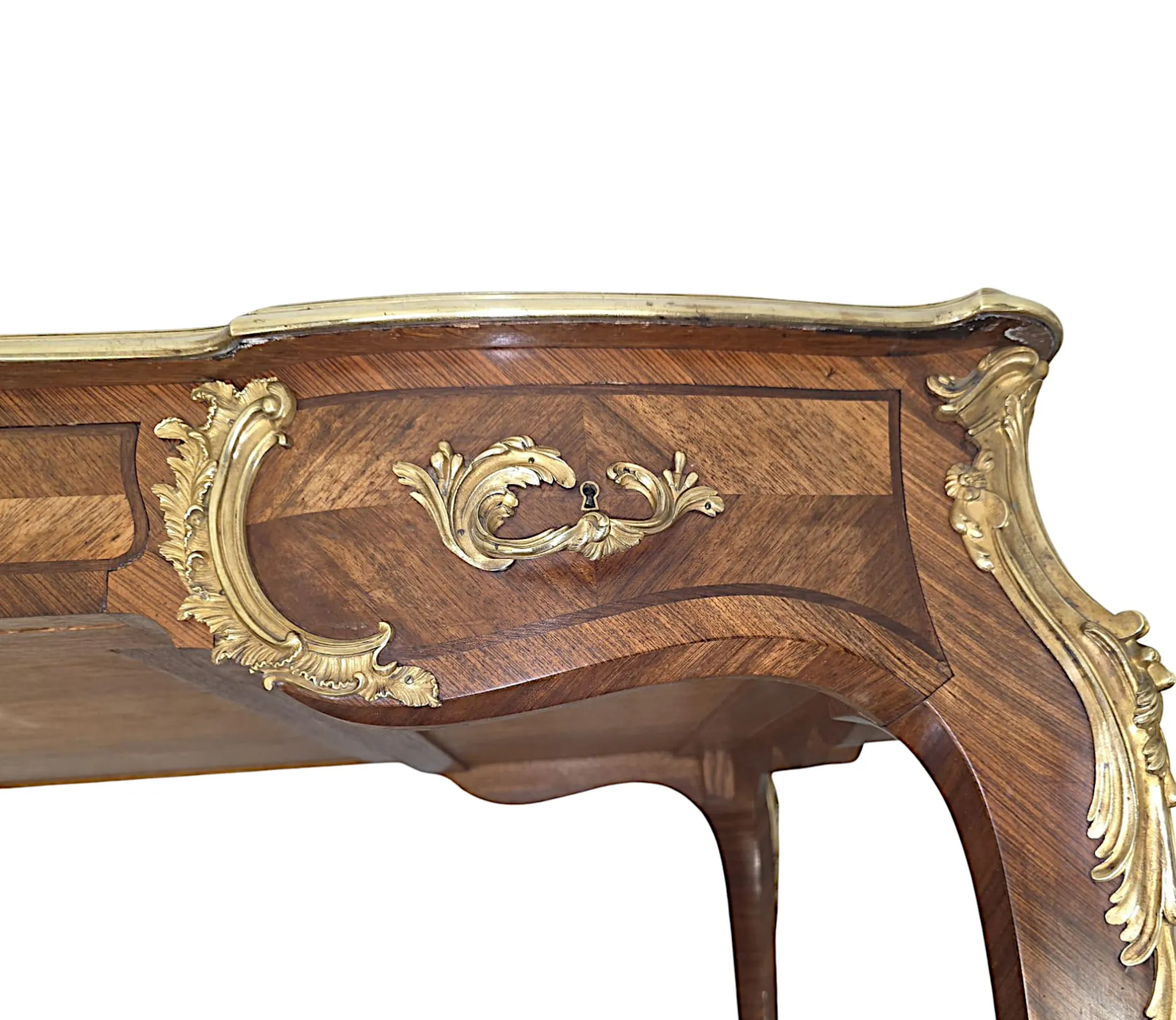 An Exceptionally Rare 19th Century French Bureau Plat