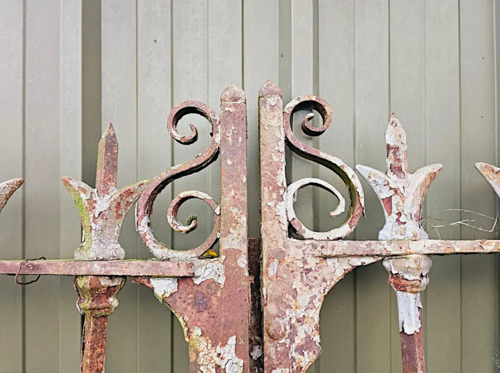 A Very Rare Set of Large 19th Century Estate Entrance Gates